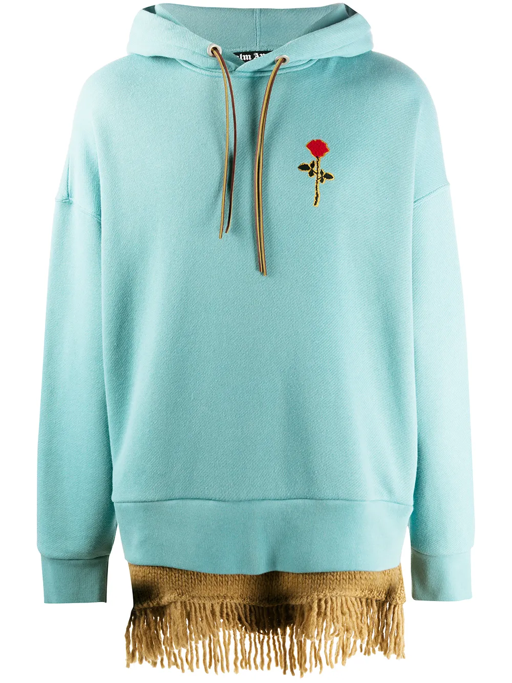 hoodie with rose logo