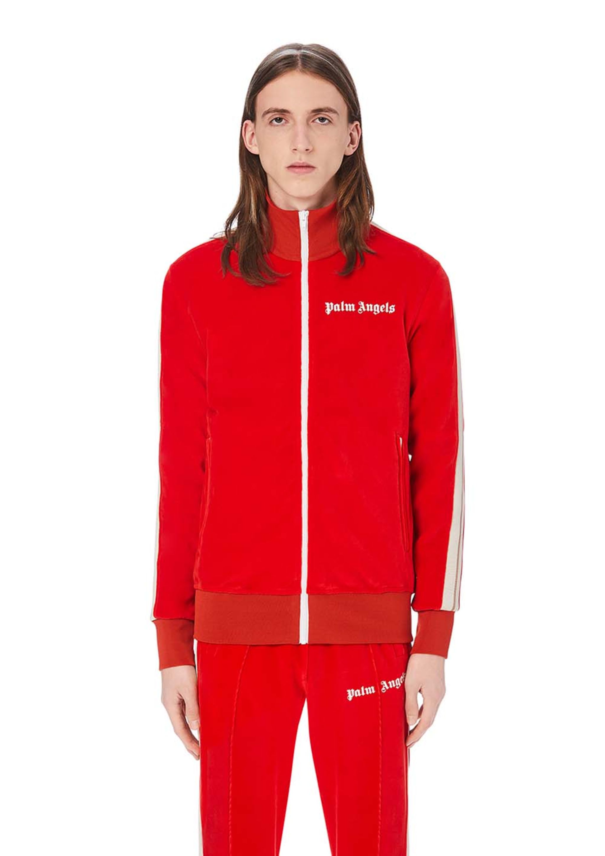 palm angels red jacket