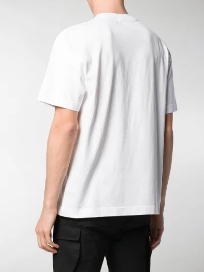 Palm Angels security tag T-shirt white 