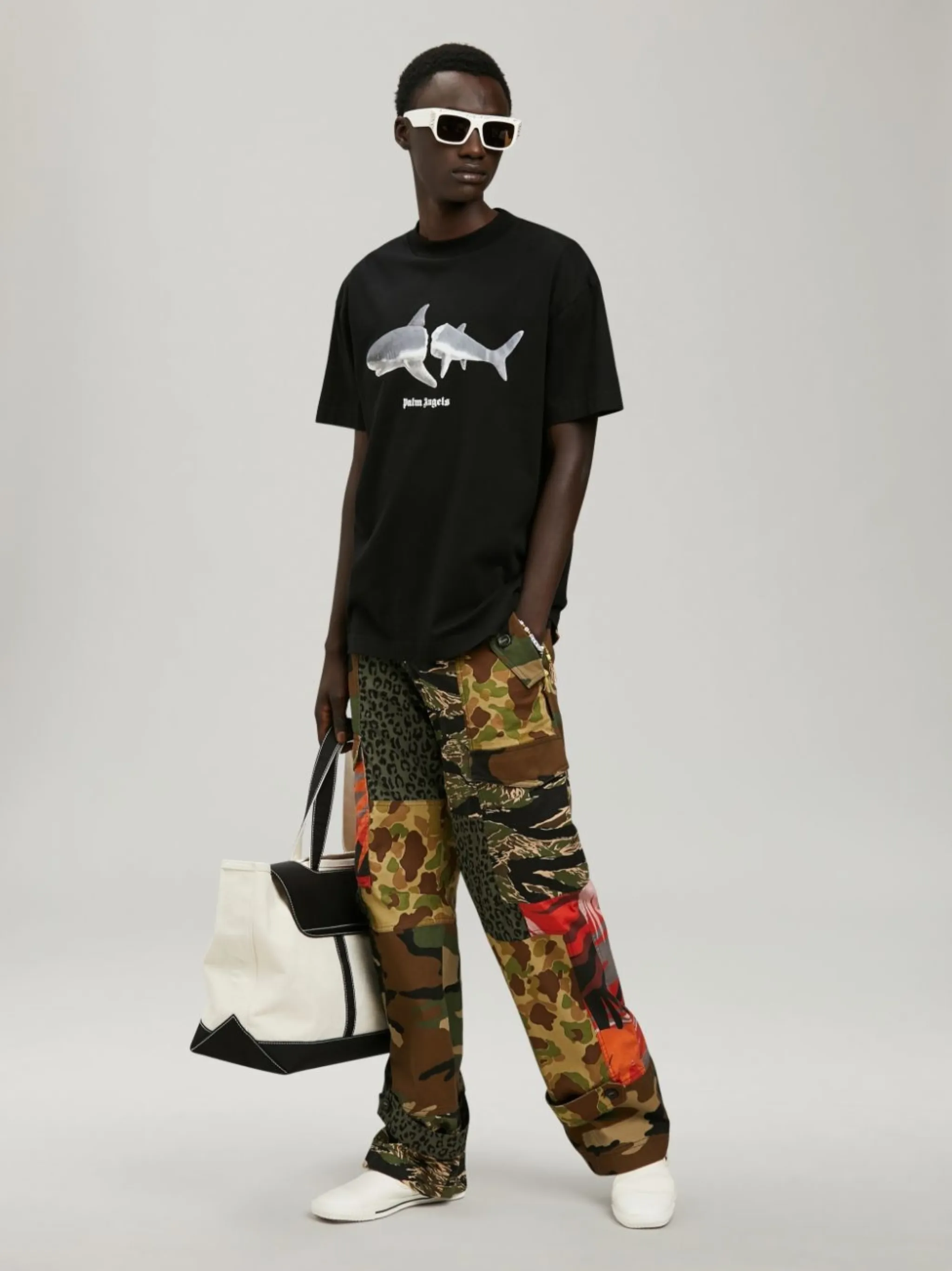 LONDON SPRAYED T-SHIRT - Palm Angels 