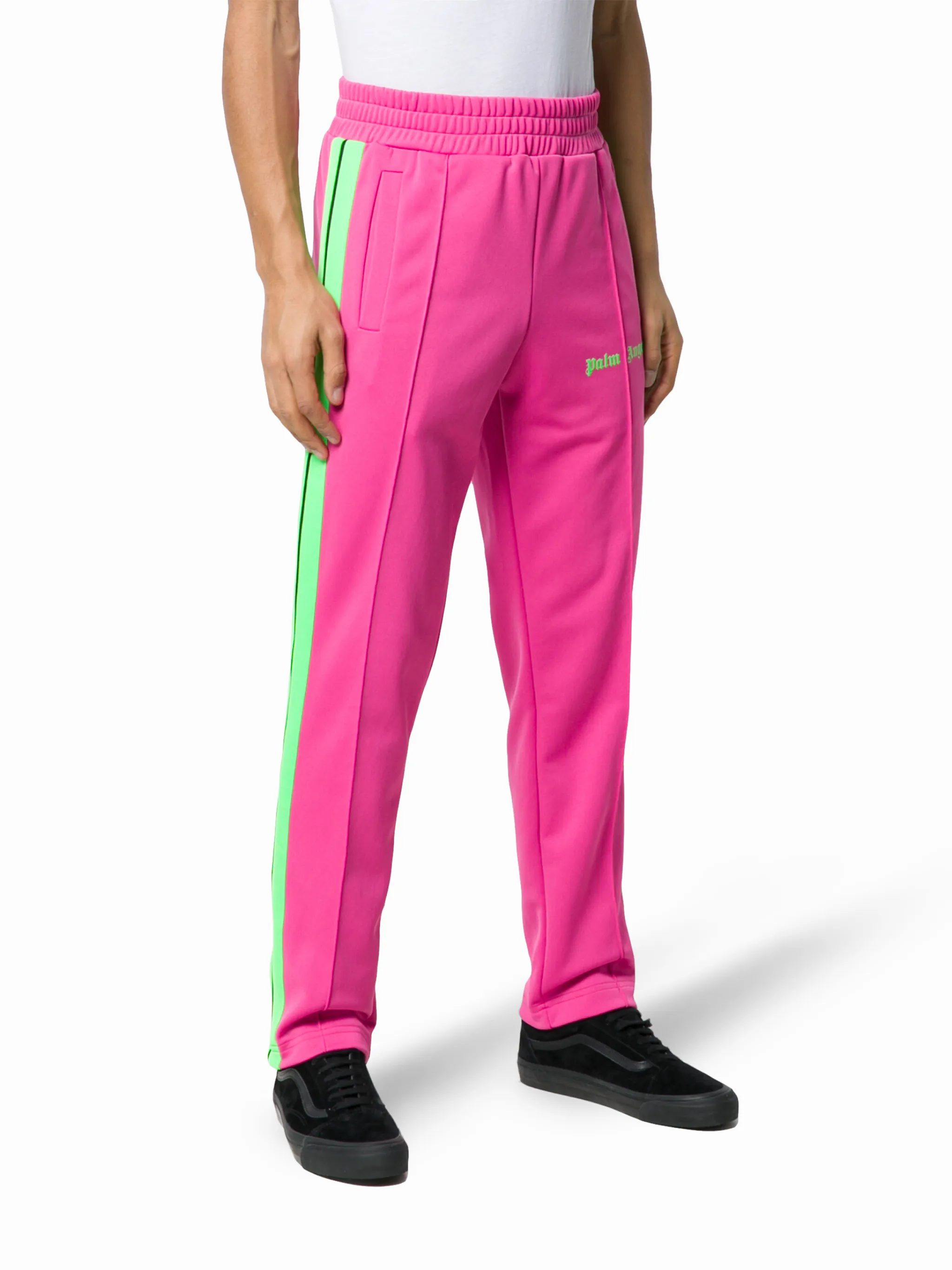 Palm Angels Kids outlet side-stripe track pants