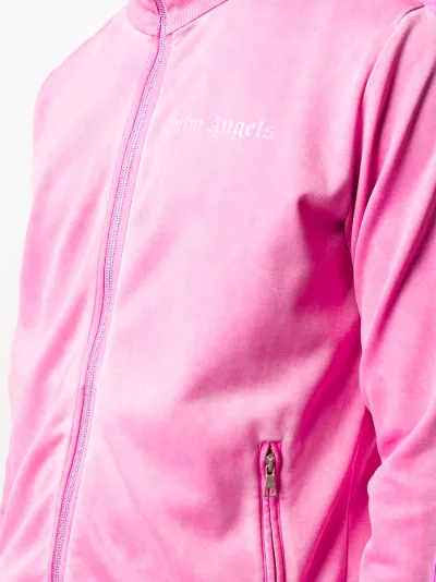 palm angels track jacket pink