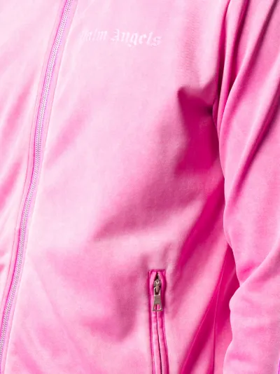 velvet track jacket