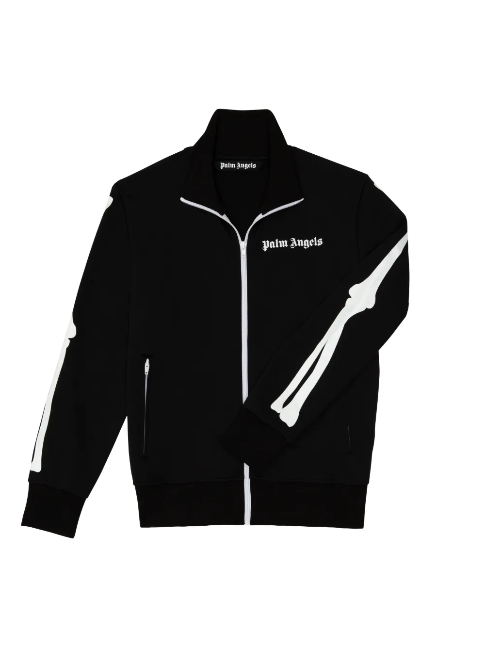 SKELETON TRACK JACKET in black Palm Angels® Official