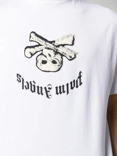 Palm Angels skull and crossbones patch 