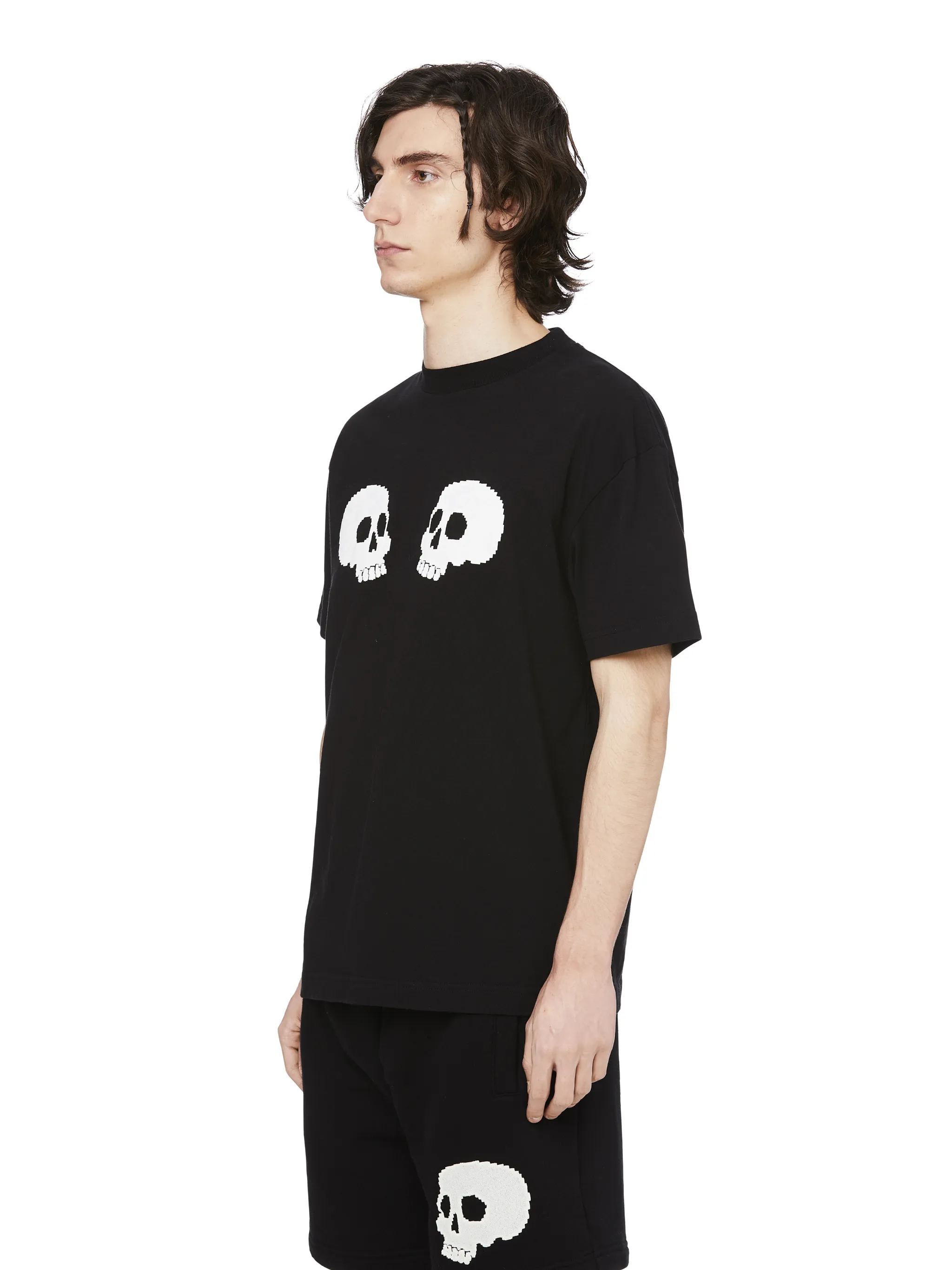 Skull Print T-shirt - Palm Angels 