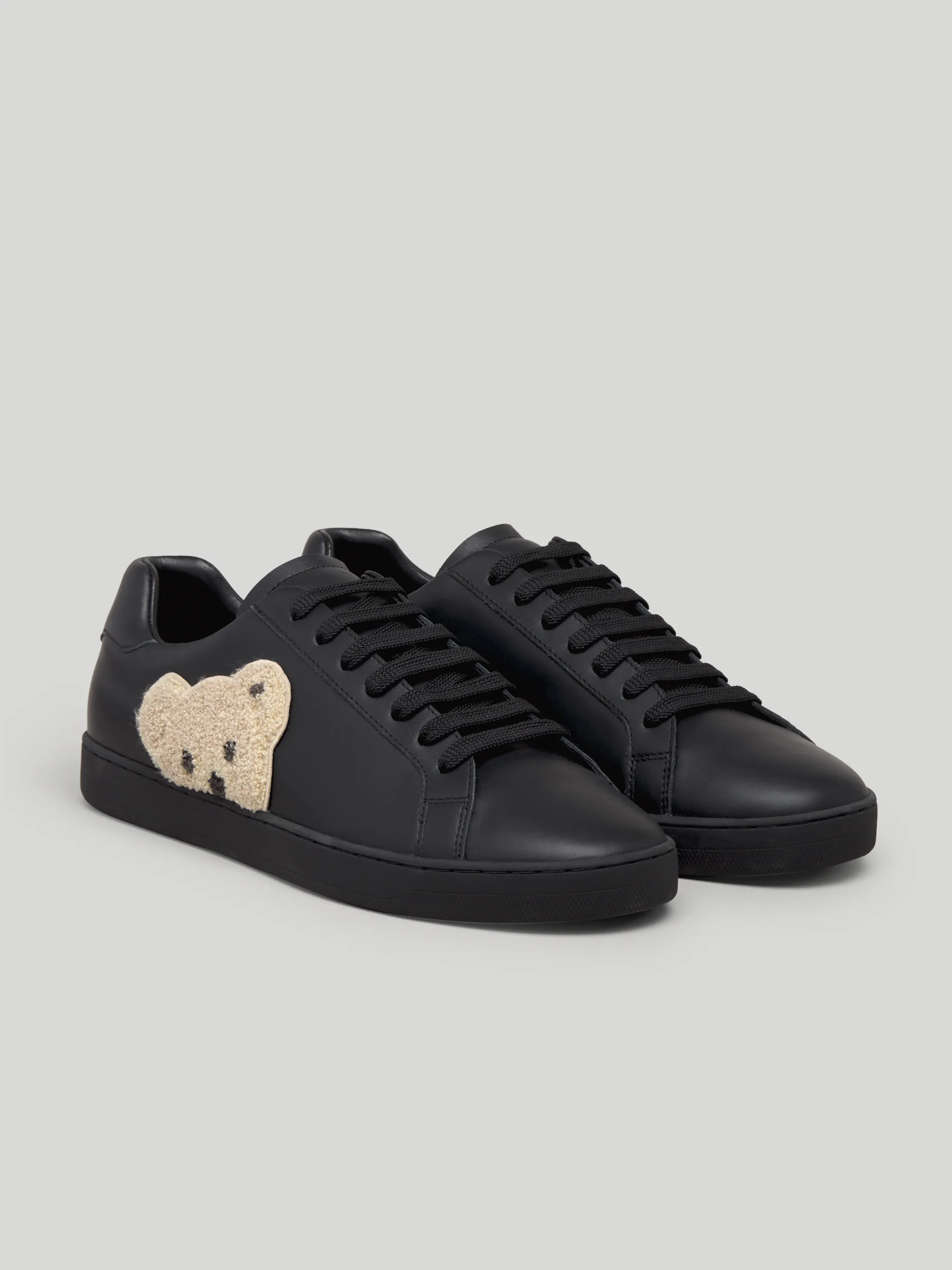 Palm angels sneakers con chiusura a strappo - di colore nero - Stileo.it