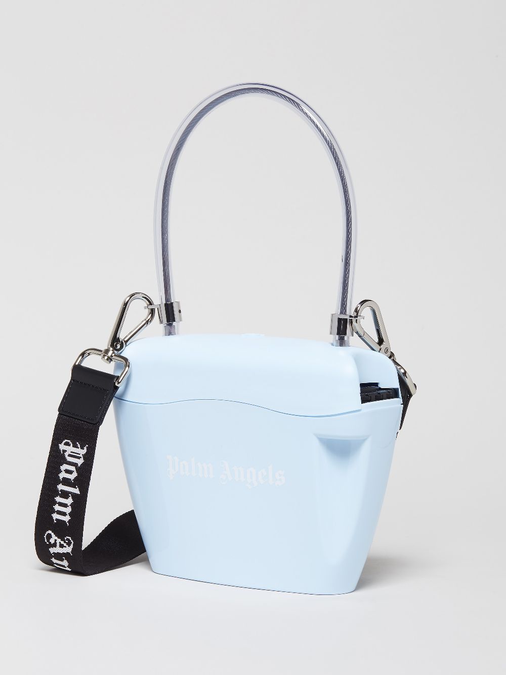 white palm angels padlock bag