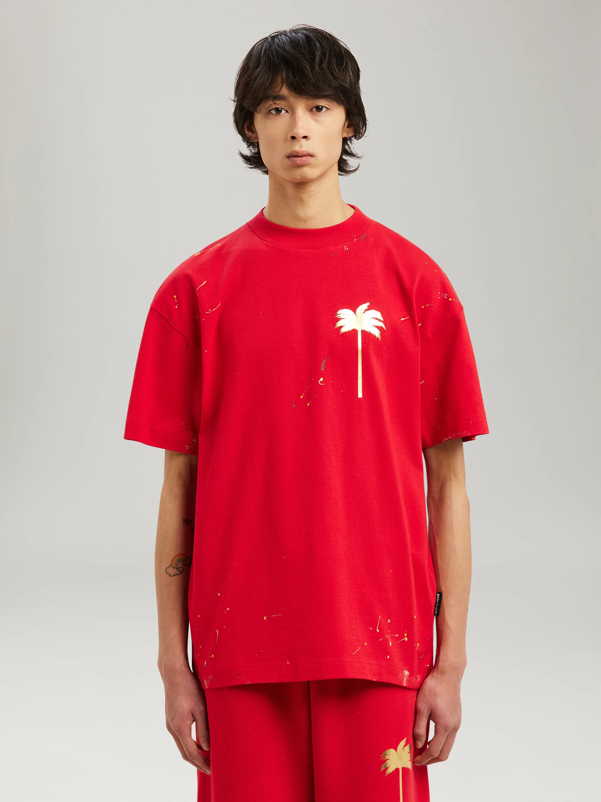 T-SHIRT CON STAMPA PALM TREE - Sito ufficiale di Palm Angels®