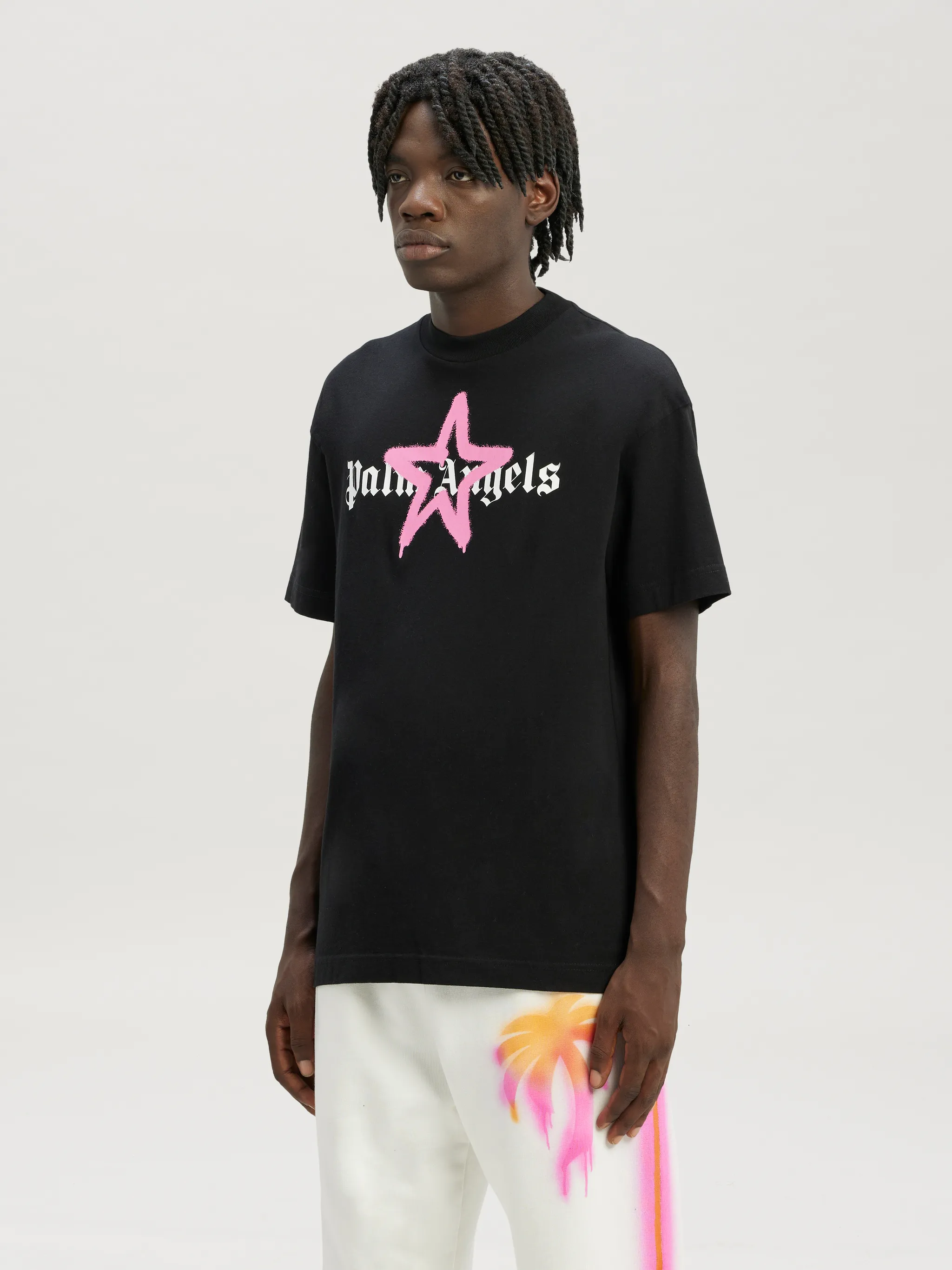 Maglia Palm Angels Fucsia Palm Angels Seasonal Logo Insideout Rosa