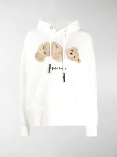 palm angels hoodie teddy bear