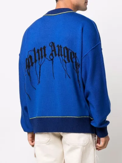 palm angels teddy bear jumper