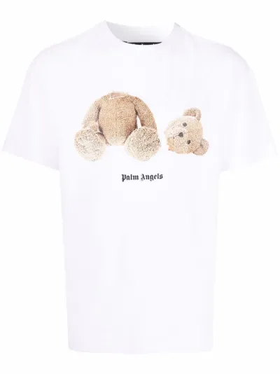 Teddy Bear logo-print T-shirt | Palm Angels | Eraldo.com