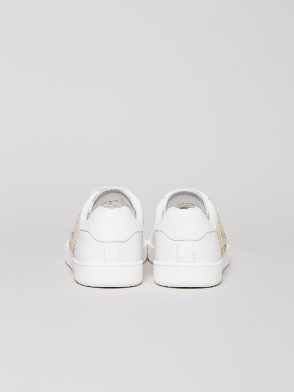 TEDDY BEAR TENNIS SNEAKER in white - Palm Angels® Official