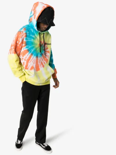 palm angels tie dye hoodie