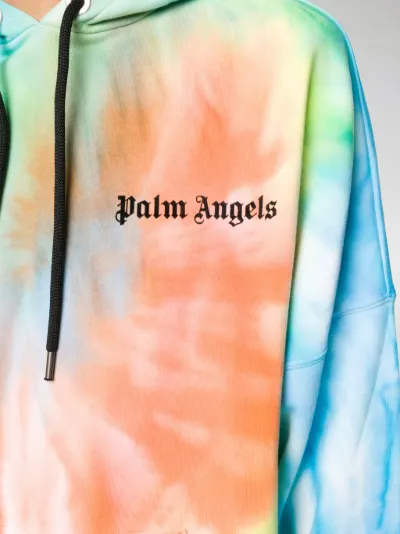 palm angels tie dye hoodie