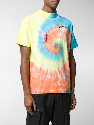 palm angels tie dye t shirt