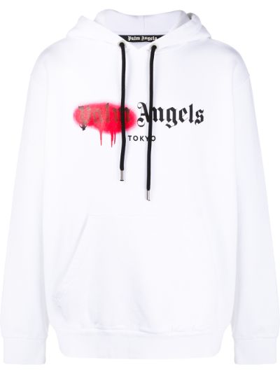 palm angels hoodie pink