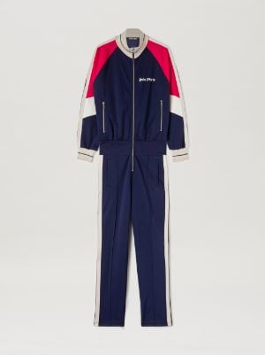 V COLORBLOCK JUMPSUIT in blue - Palm Angels® Official