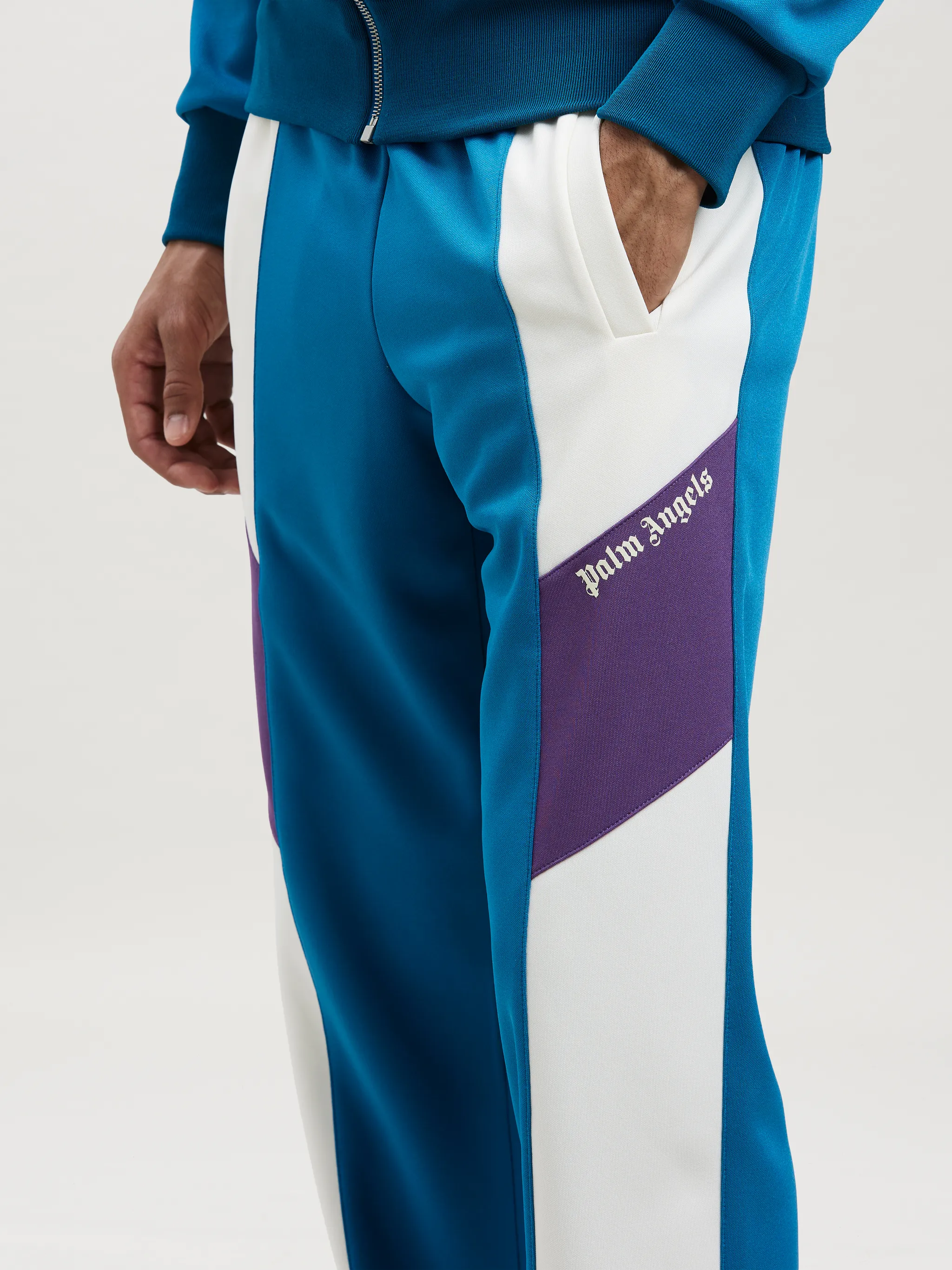 V COLORBLOCK TRACK PANTS