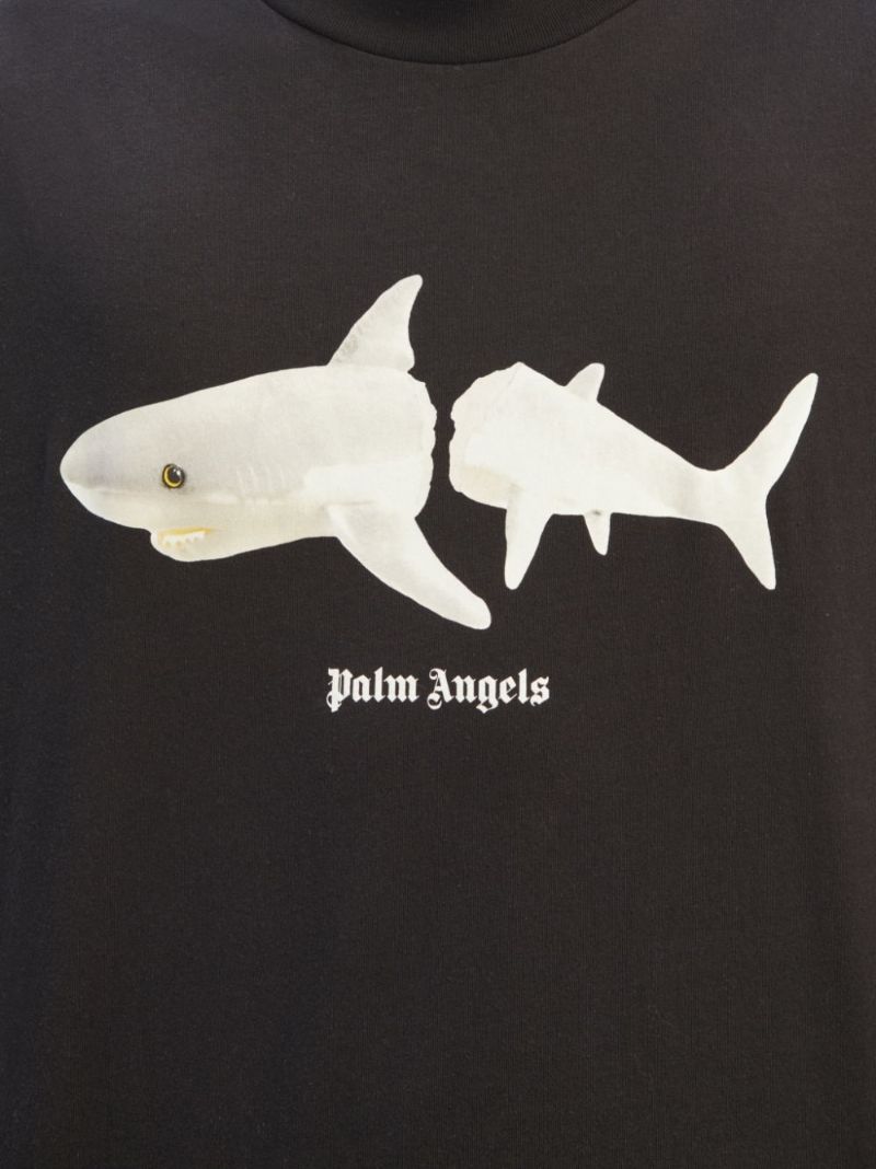 White Shark Classic Tee In Black Palm Angels Official