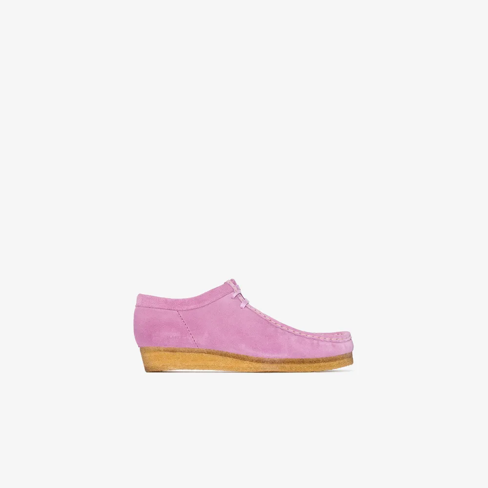 pink suede shoes
