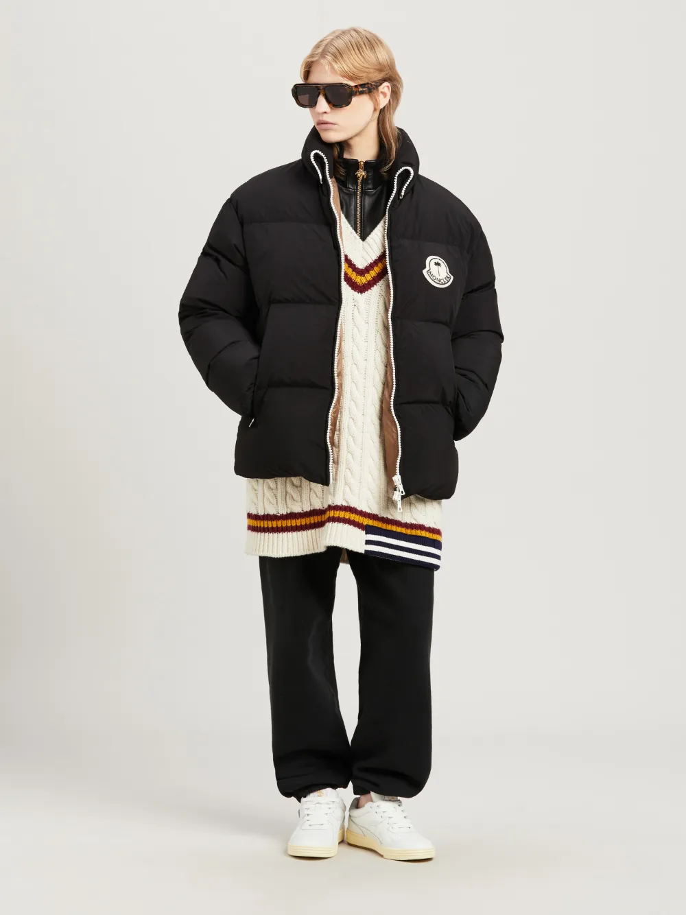Moncler X Palm Angels Genius Jacket in black - Palm Angels?� Official