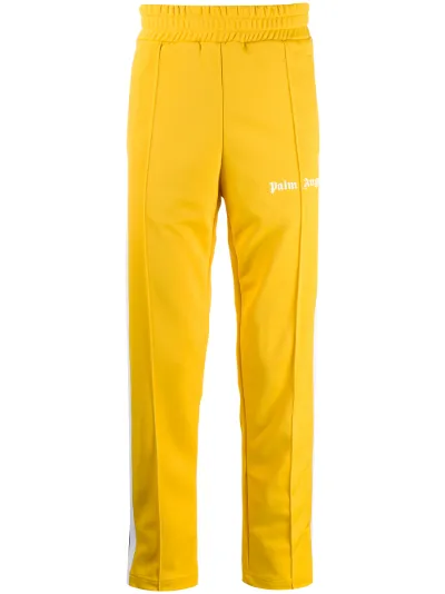 palm angels yellow track pants