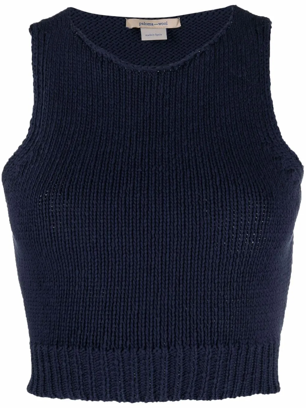 knitted organic cotton tank top Paloma Wool