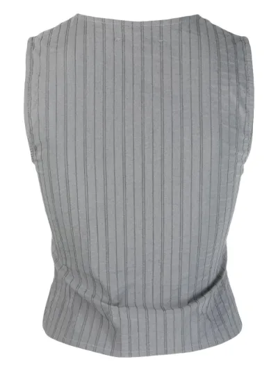 Paloma Wool sleeveless cut-out striped top | Eraldo.com TL