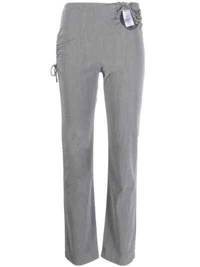 straight-leg cut-out trousers | Paloma 
