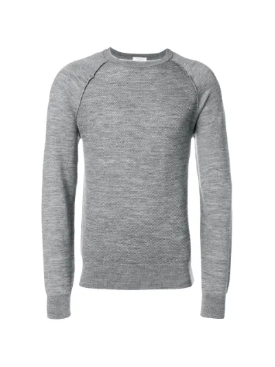 textured crew neck jumper | Paolo Pecora | textured crew neck jumper | Paolo Pecora |