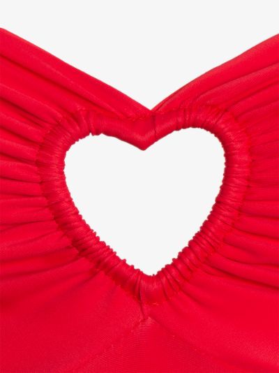 Florentine Red CutOut Swimsuit展示图