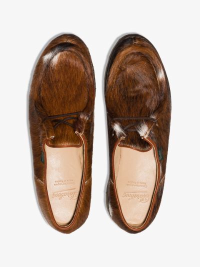 Paraboot brown Michael cow hair leather 