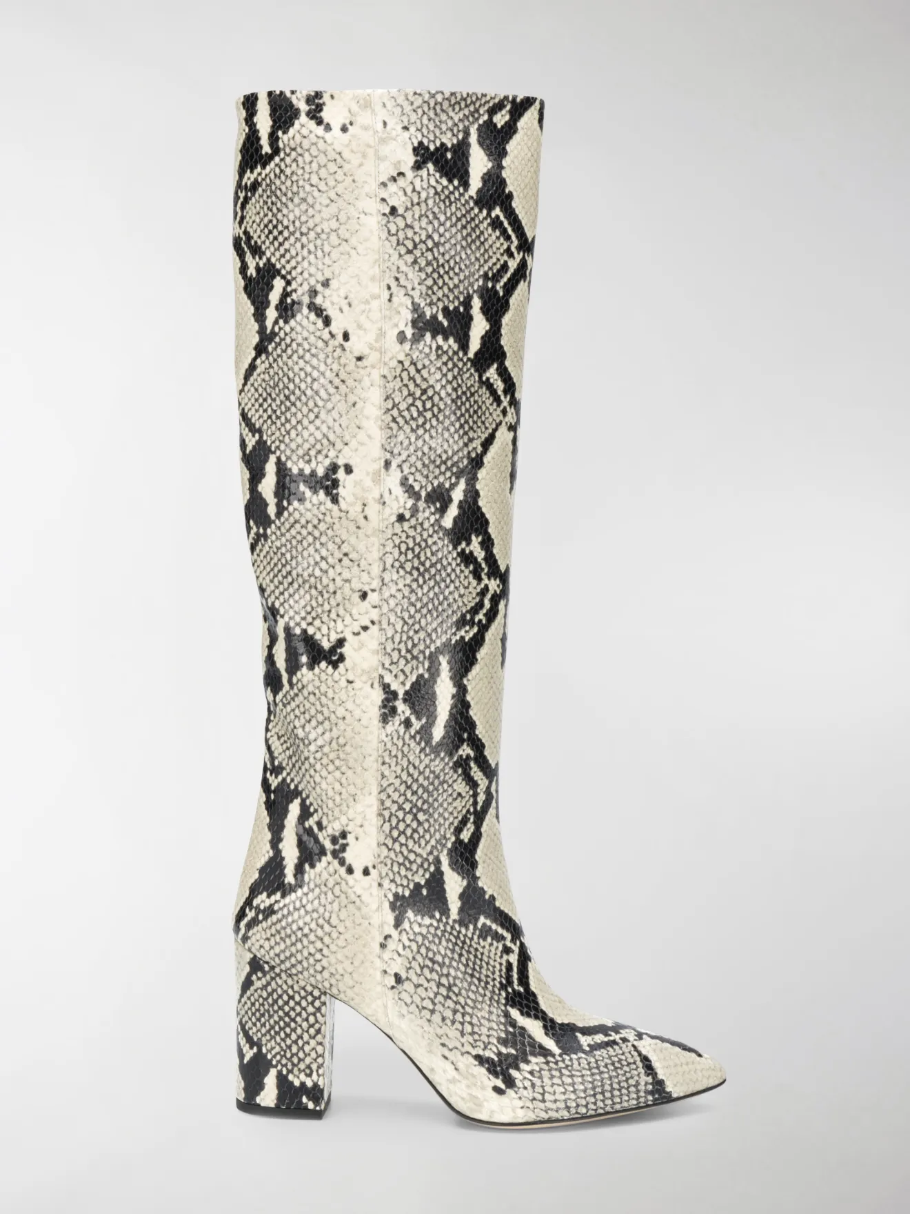 paris texas snake print ankle boot