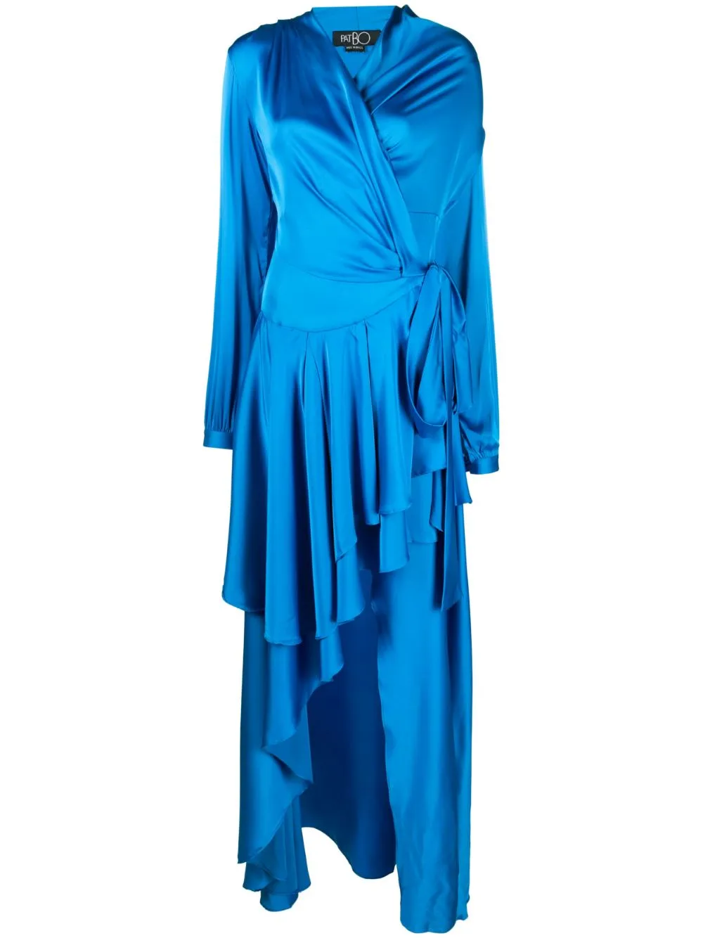 draped maxi wrap dress PatBO Eraldo