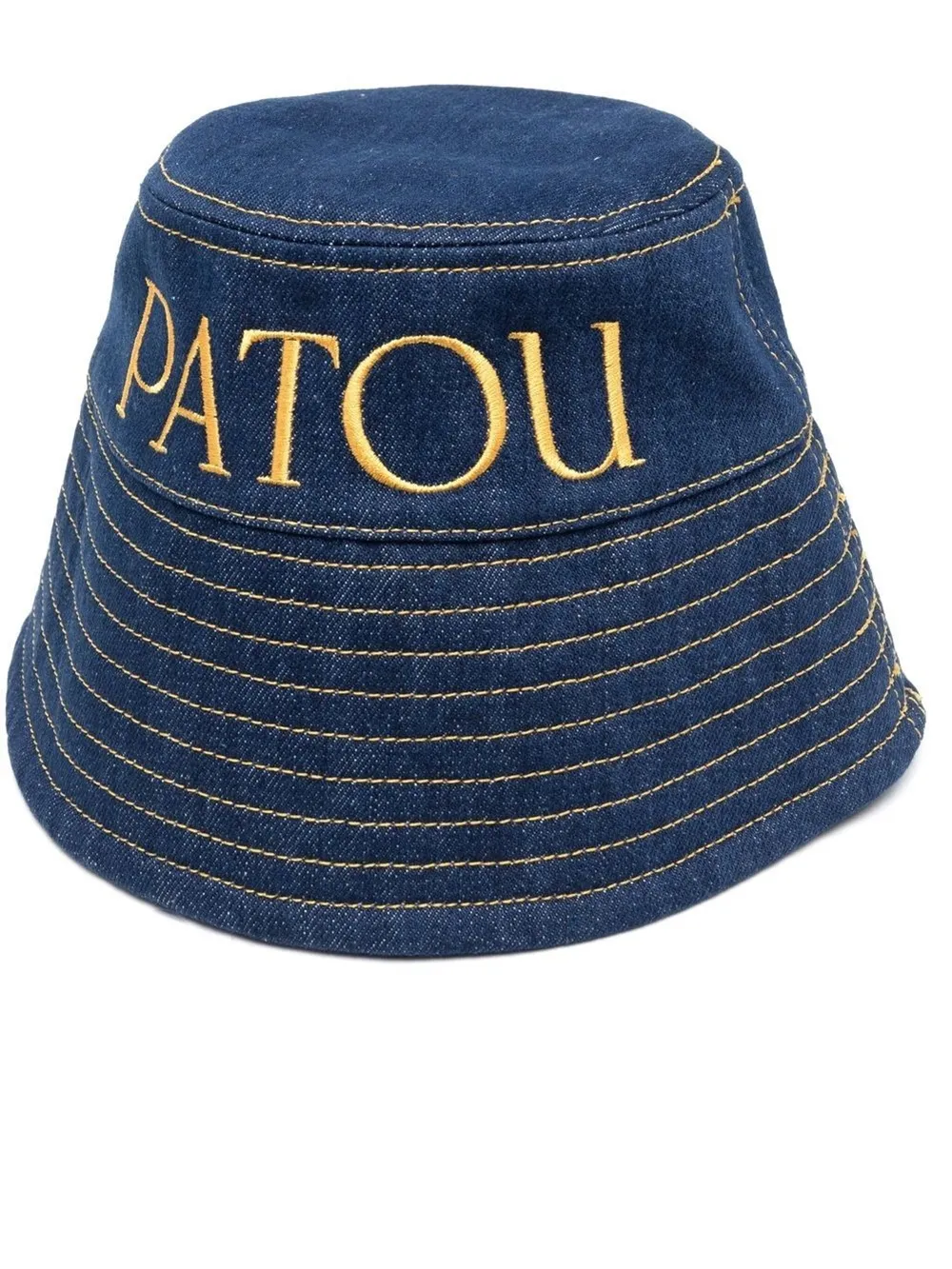 embroidered-logo denim bucket hat | Patou | Eraldo.com