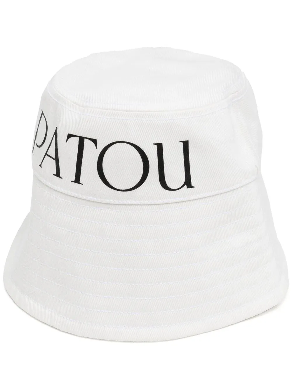 新品未着用] Patou ロゴ バケットハット ホワイト M/L