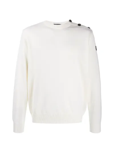 paul and shark crew button knitted jumper