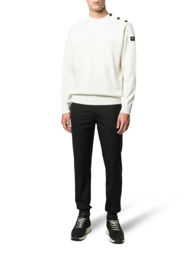 paul shark button shoulder