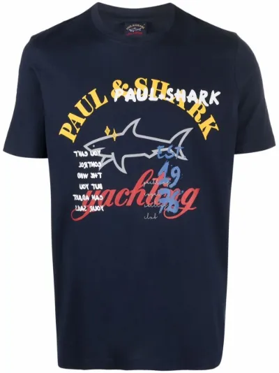 graphic-print T-shirt | Paul \u0026 Shark | Eraldo.com