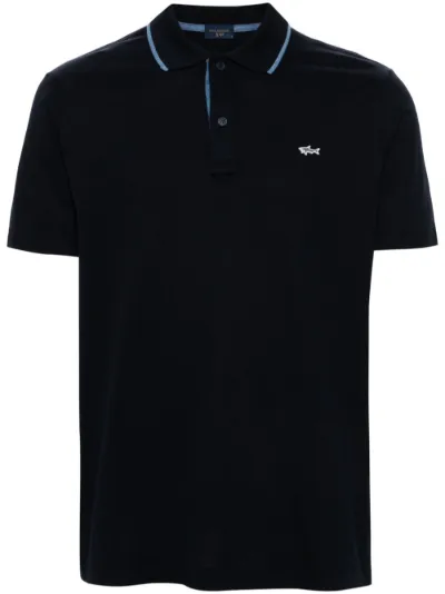 Paul Shark logo patch polo shirt Eraldo CC