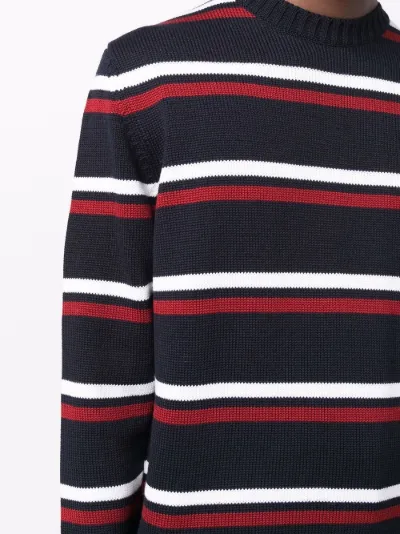 paul and shark striped jumper