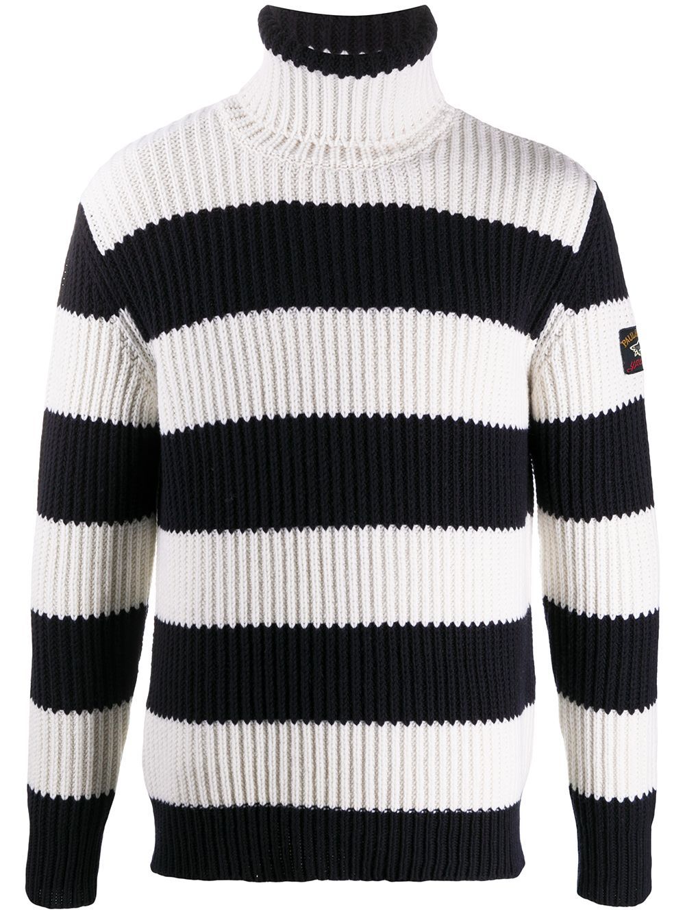 paul and shark patch jumper