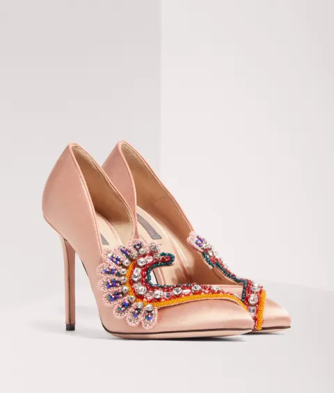 Iris Etnic Garden pumps