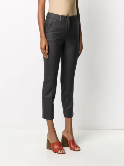 skinny tailored trousers
