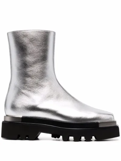 2022 moda donna stivaletti punta quadrata scarpe tacco basso donna cerniera  posteriore stivaletti corti nero bianco Botas Mujer|Ankle Boots| -  AliExpress