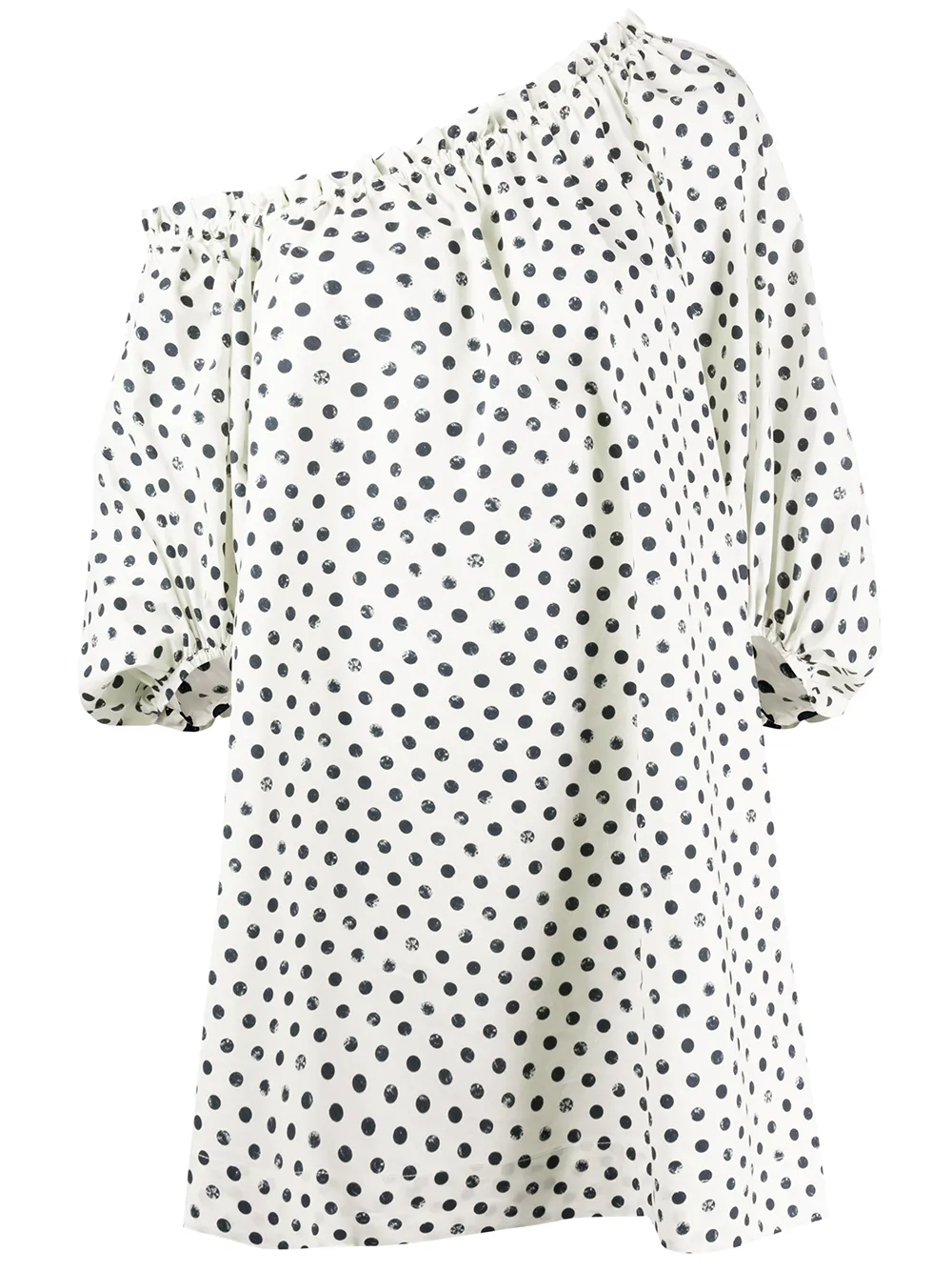 Abito asimmetrico a pois | PINKO | Eraldo.com