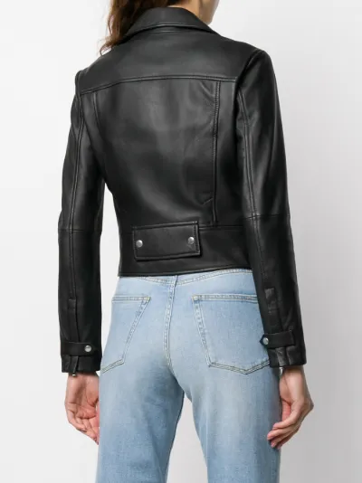 pinko leather jacket