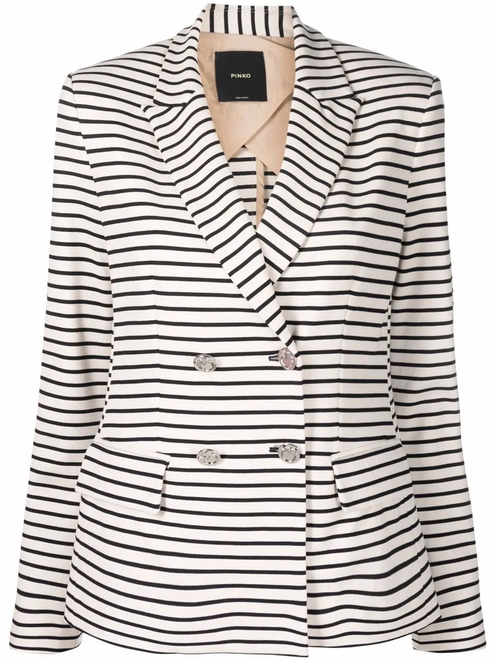 striped blazer jacket